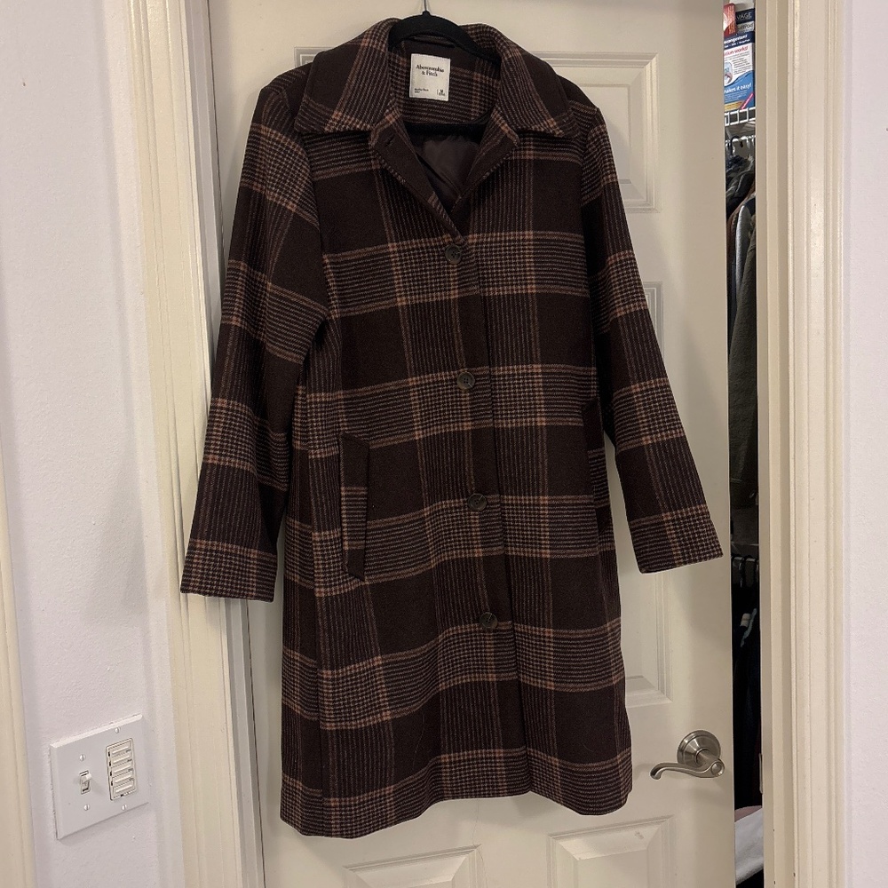 Abercrombie & Fitch Walker Coat - Picture 1 of 3